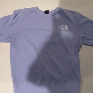 The North Face Purple Crewneck Sweater